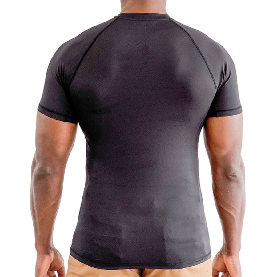 221B Tactical Maxx-Dri Silver Elite T-Shirt Black/Black Outdoor Tactical Australia