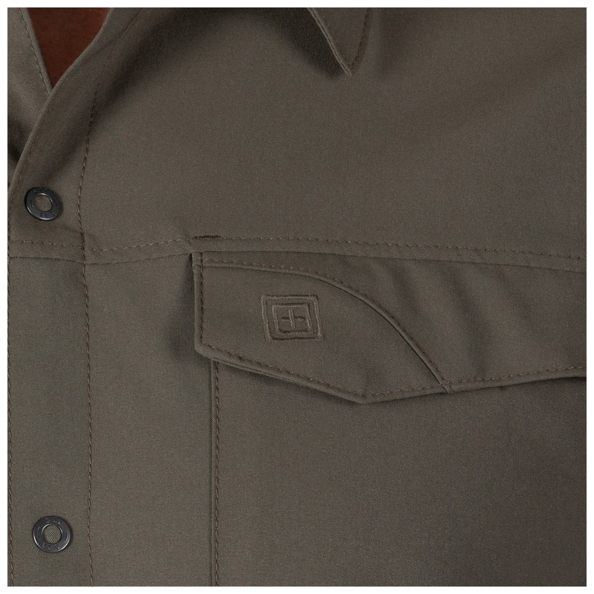 5.11 Freedom Flex Woven Long Sleeve Shirt Storm Long Sleeve Shirts 5.11 Tactical Tactical Gear Supplier Tactical Distributors Australia