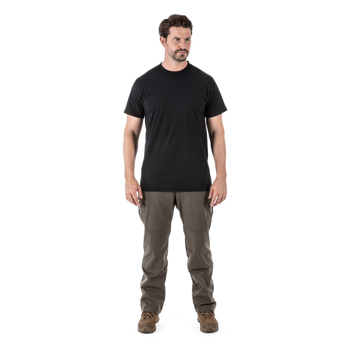 5.11 Men's Utili-T Crew Tees Pack of 3 Black Outdoor Tactical Australia