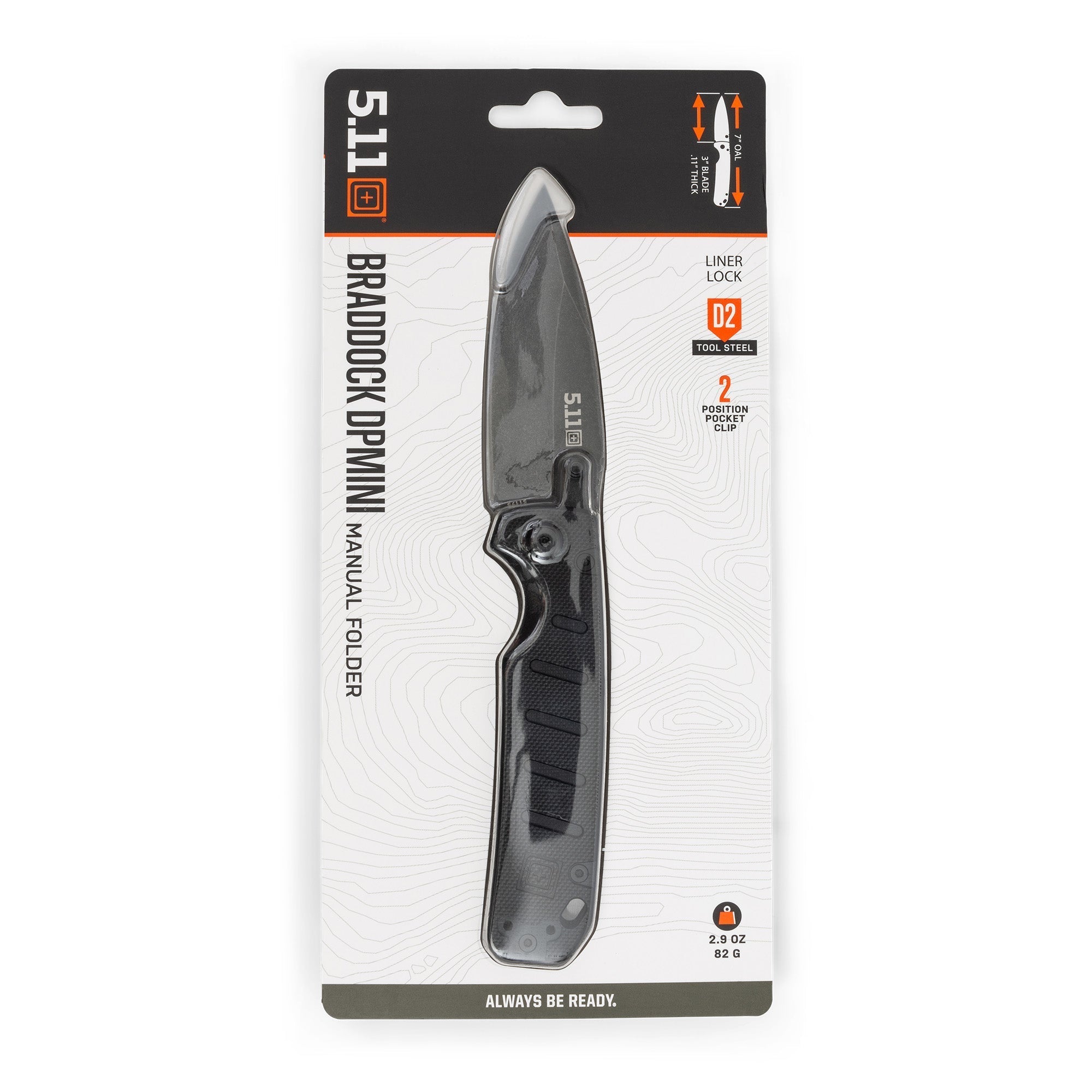 5.11 Tactical Braddock DP Mini Knife Outdoor Tactical Australia