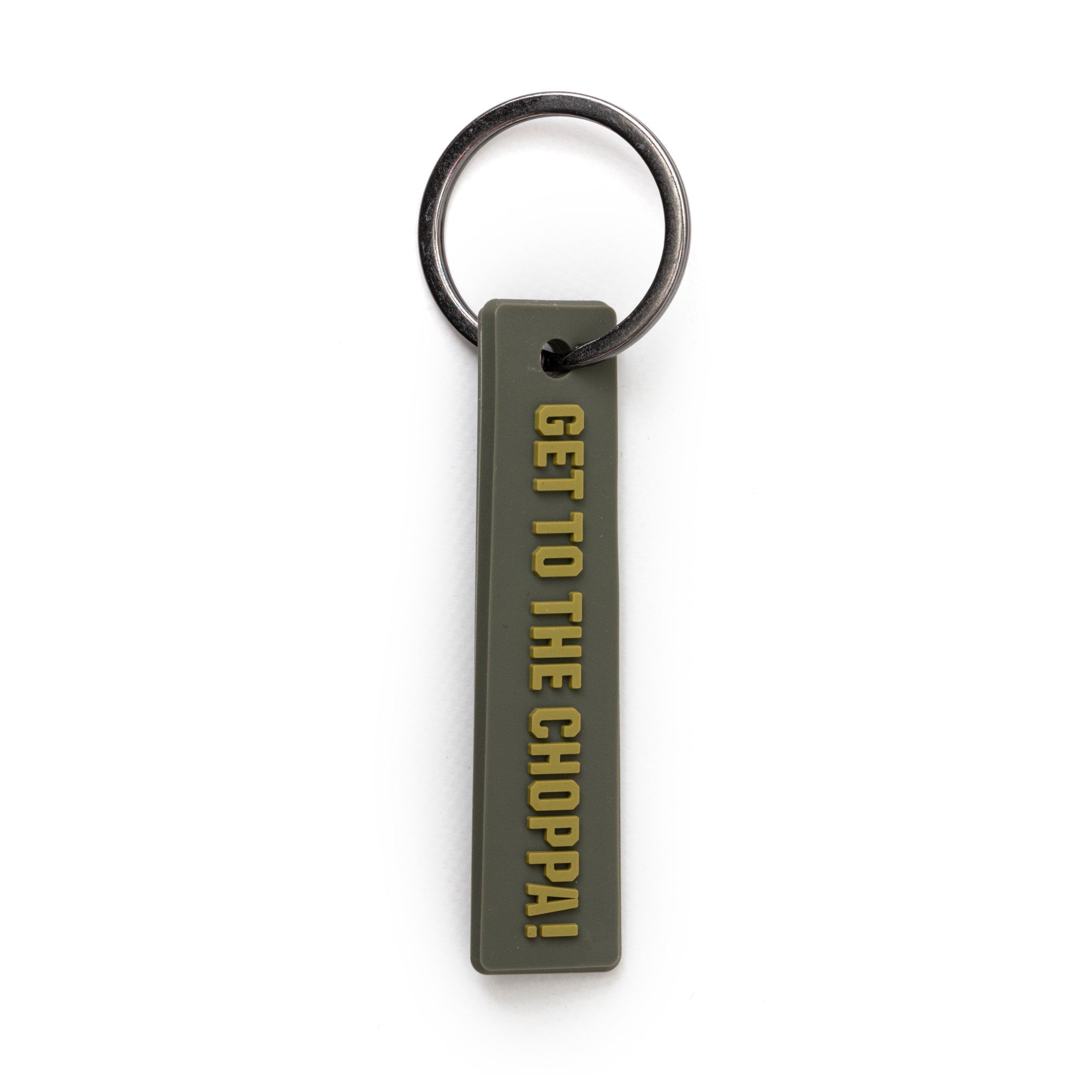 5.11 Tactical Get To The Choppa Keychain Military Brown Outdoor Tactical Australia