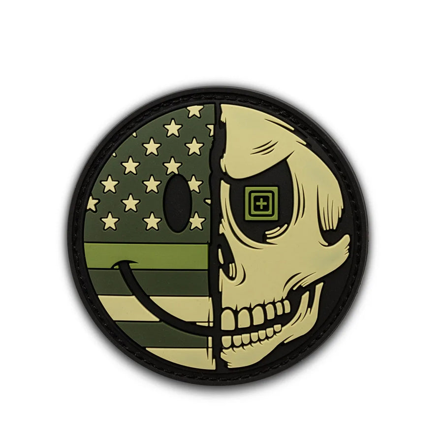5.11 Tactical Mr Happy Drab Patch - Green