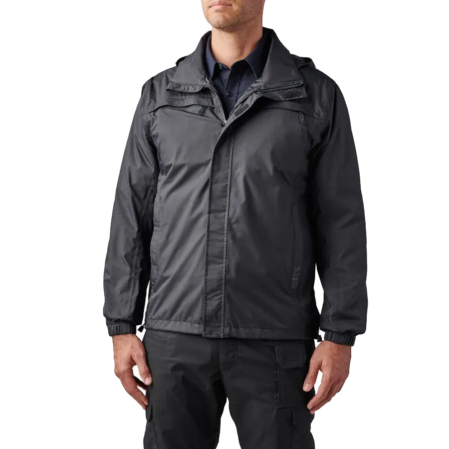 5.11 Tactical Tac-Dry Rain Shell 2.0 Black Outdoor Tactical Australia