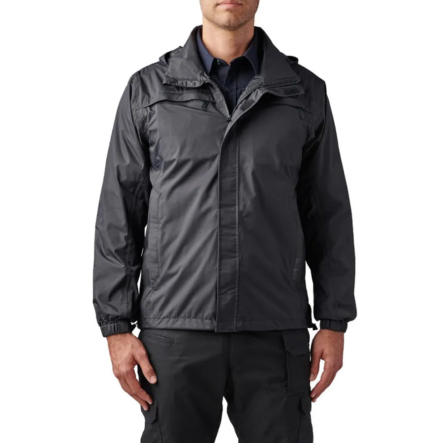 5.11 Tactical Tac-Dry Rain Shell 2.0 Black Outdoor Tactical Australia