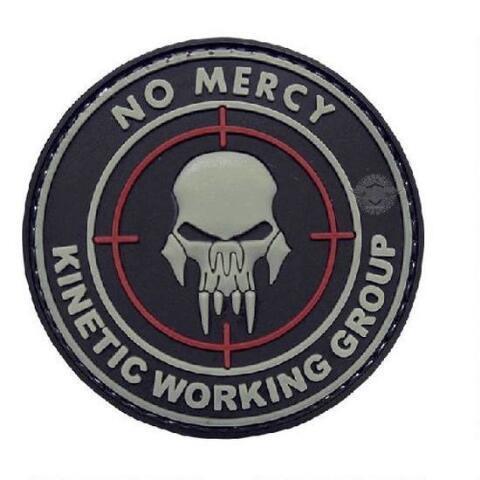 5ive Star Gear PVC Morale Patch No Mercy Outdoor Tactical Australia