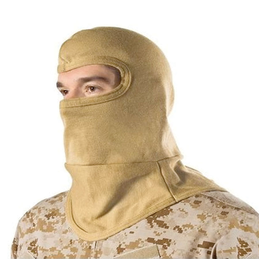 Blackhawk Balaclava Bibbed with Nomex Coyote Tan Outdoor Tactical Australia