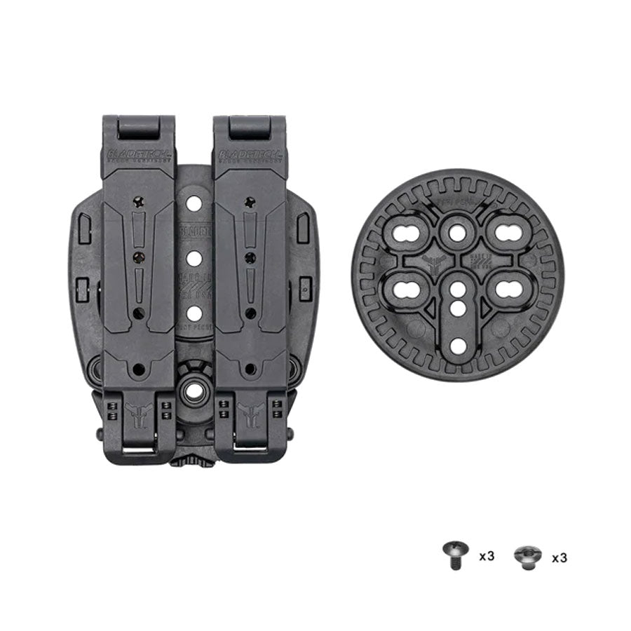 Blade-Tech Tek-Mount (Quick Connect Mounting System) Tek-Mount Kit on 3" Molle-Loks Outdoor Tactical Australia