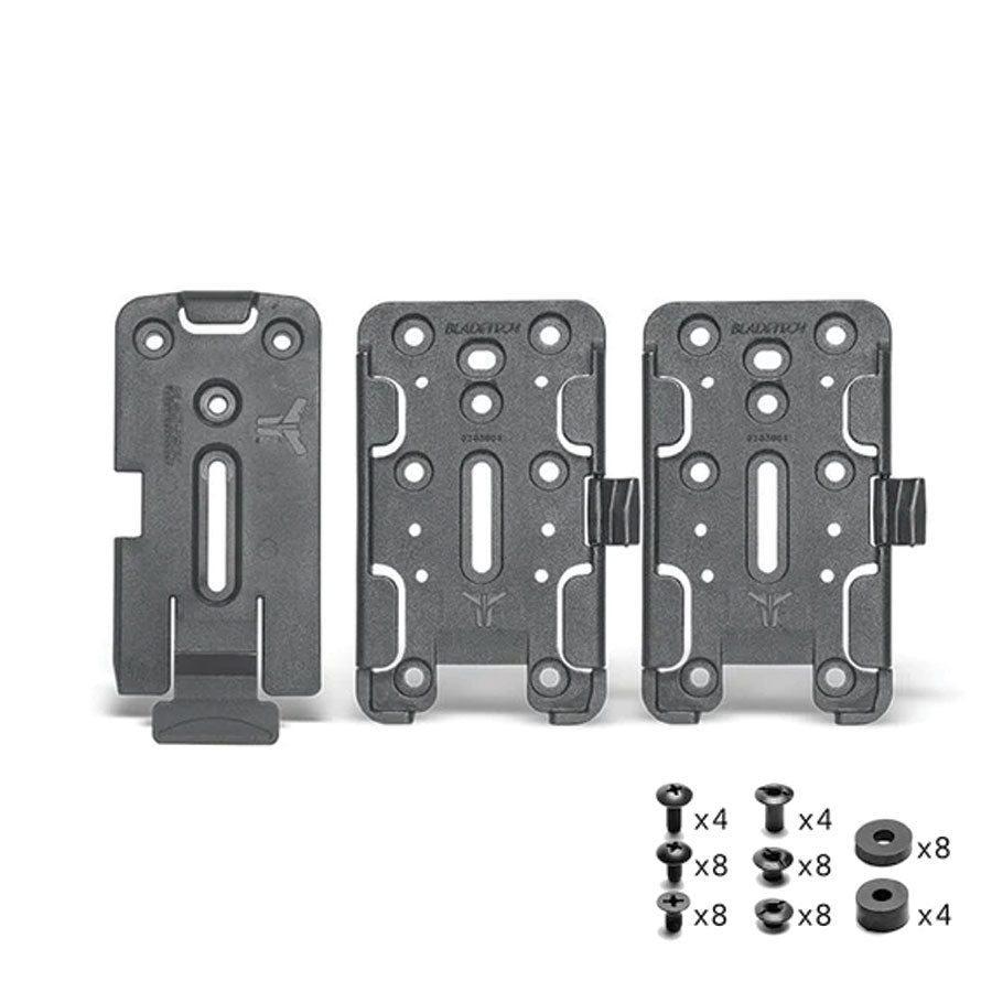 Blade-Tech TMMS Tactical Modular Mount System Large Kit - 2 Outer (Receiver Plate) + 1 Inner (Insert Plate) Outdoor Tactical Australia