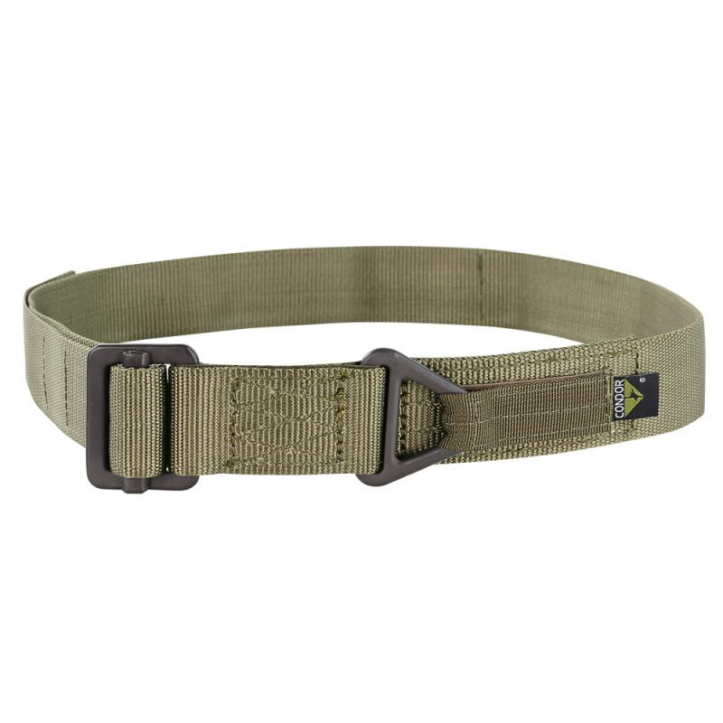 Condor 1.75 Inches Nylon Webbing Riggers Belt Tan Small/Medium: 42" Length (24"-32" Waist) Outdoor Tactical Australia