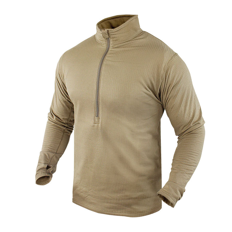 Condor Base II Zip Pullover Coyote Brown Small Outdoor Tactical Australia