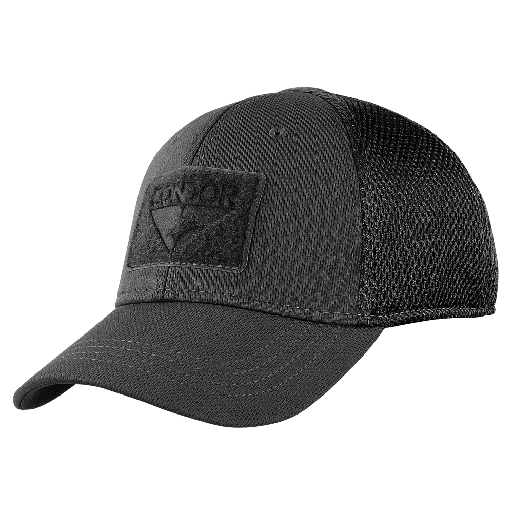 Condor Flex Mesh Cap Black Small/Medium Outdoor Tactical Australia