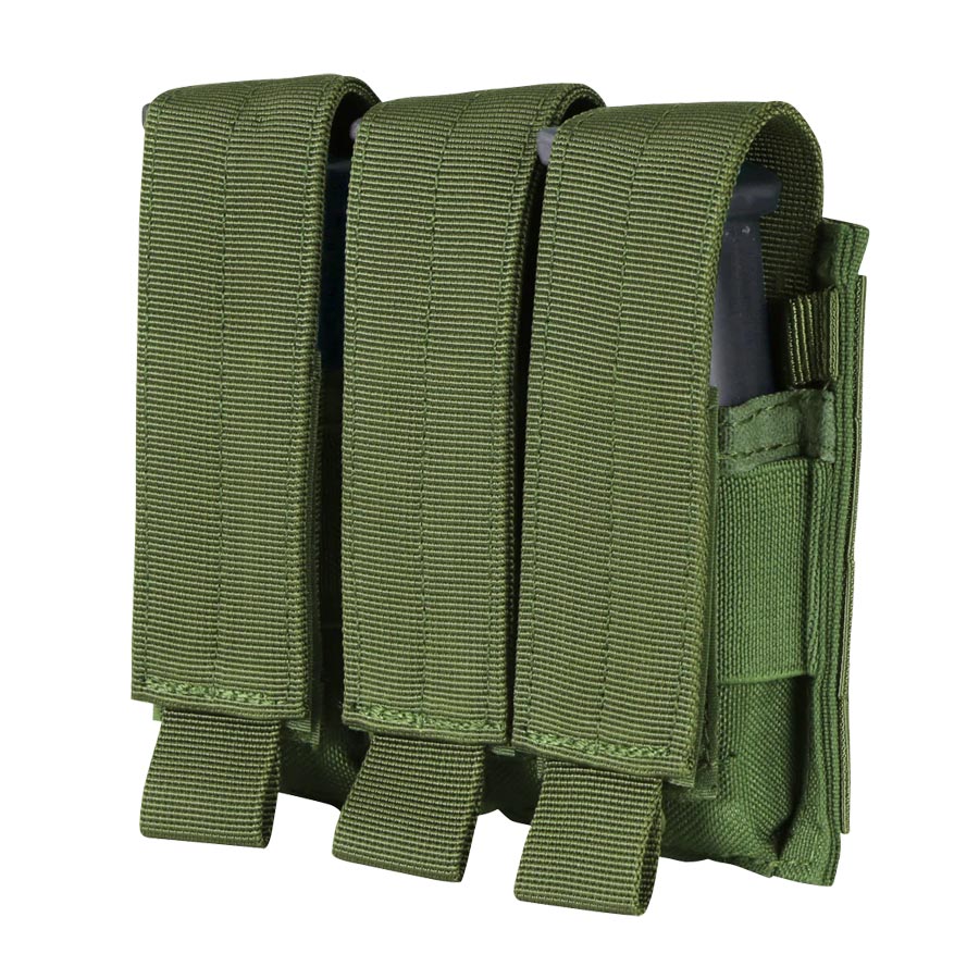 Condor Triple Pistol Mag Pouch Olive Drab Outdoor Tactical Australia
