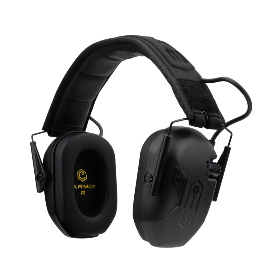 Earmor M300A Electronic Earmuffs Tactical Black Outdoor Tactical Australia