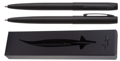 Fisher Space Pen M4B Black Military Cap-O-Matic Non Reflective Space Pen Outdoor Tactical Australia