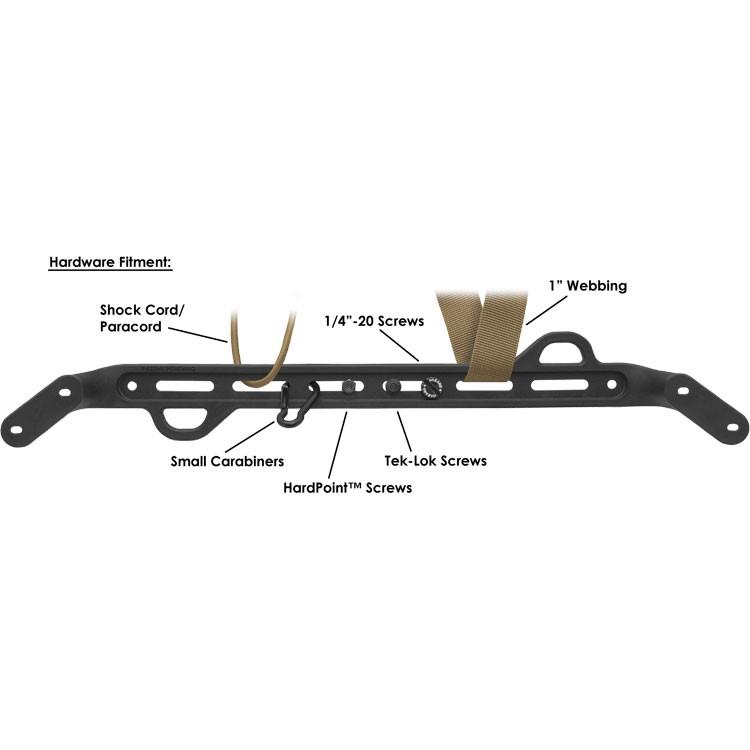 Hazard 4 HardPoint Gear Rail (Pack of 2) Outdoor Tactical Australia