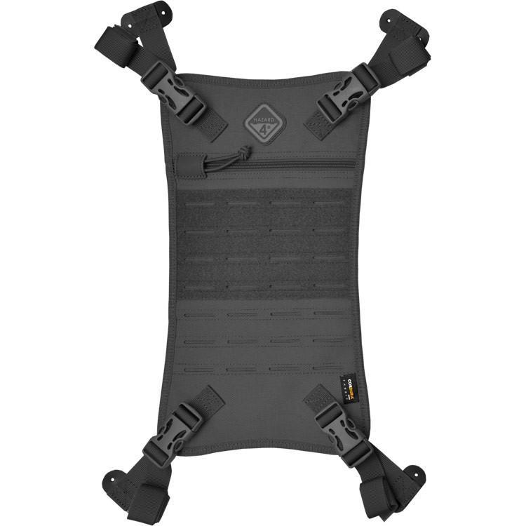 Hazard 4 Pillbox Beavertail MOLLE Cargo Panel Black Outdoor Tactical Australia