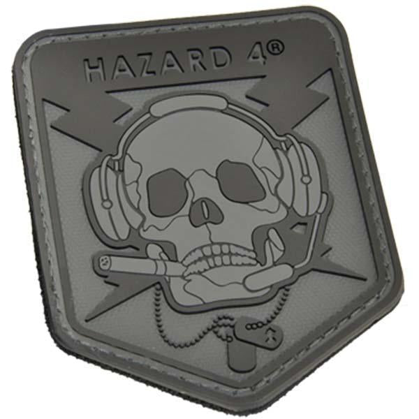 Hazard 4 Special Ops Skull Patch Black Outdoor Tactical Australia