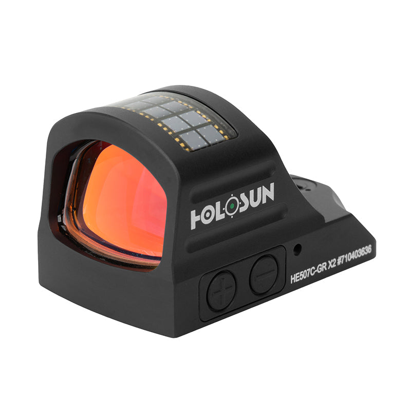 Holosun Open Reflex Optical Sight with Solar Panel HS507C X2/HE507C-GR X2 Green 2 MOA Dot & 32 MOA Circle Outdoor Tactical Australia