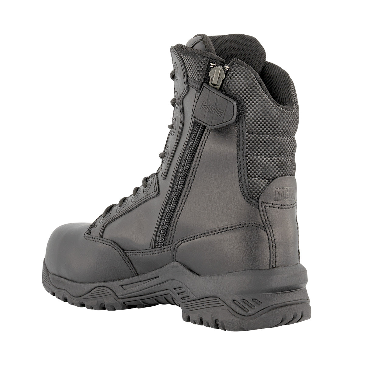 Magnum Strike Force 8.0 Leather Side-Zip Composite Toe Waterproof Boot Black Outdoor Tactical Australia