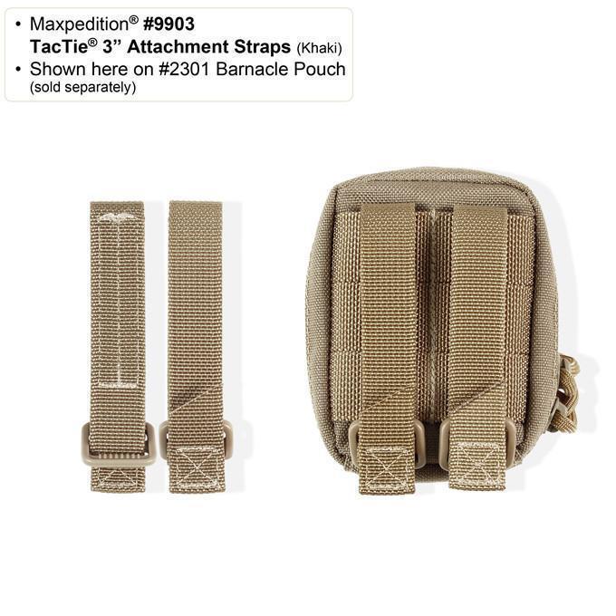 Maxpedition 3" TacTie Attachment Strap (Pack of 4) Outdoor Tactical Australia
