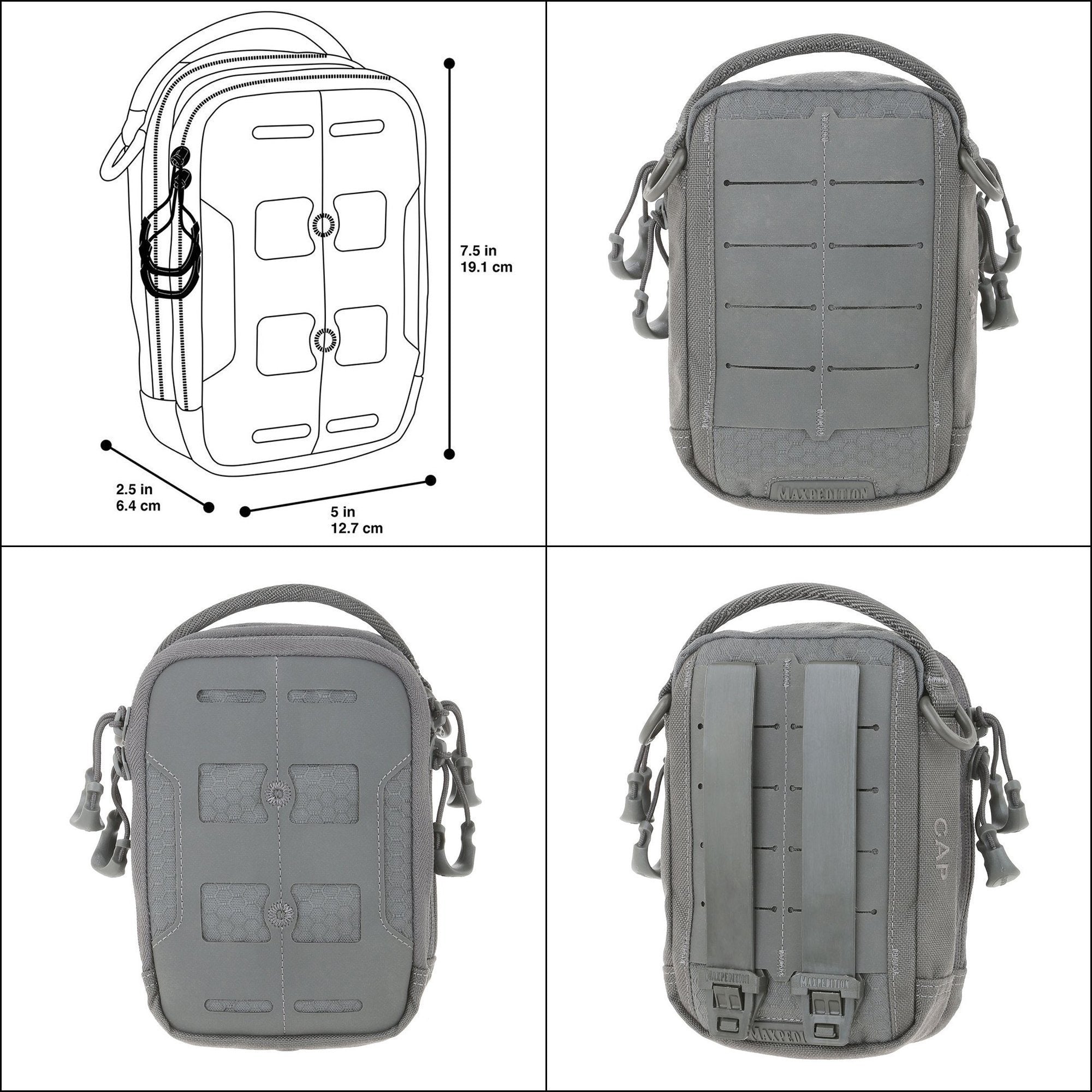 Maxpedition AGR Compact Admin Pouch (CAP) Outdoor Tactical Australia