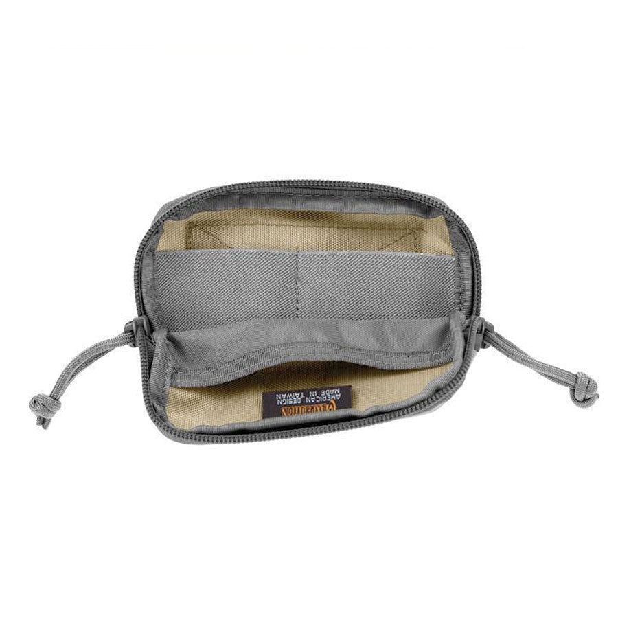 Maxpedition Hook & Loop 3x 5 Inches Zipper Pocket Khaki Foliage Outdoor Tactical Australia