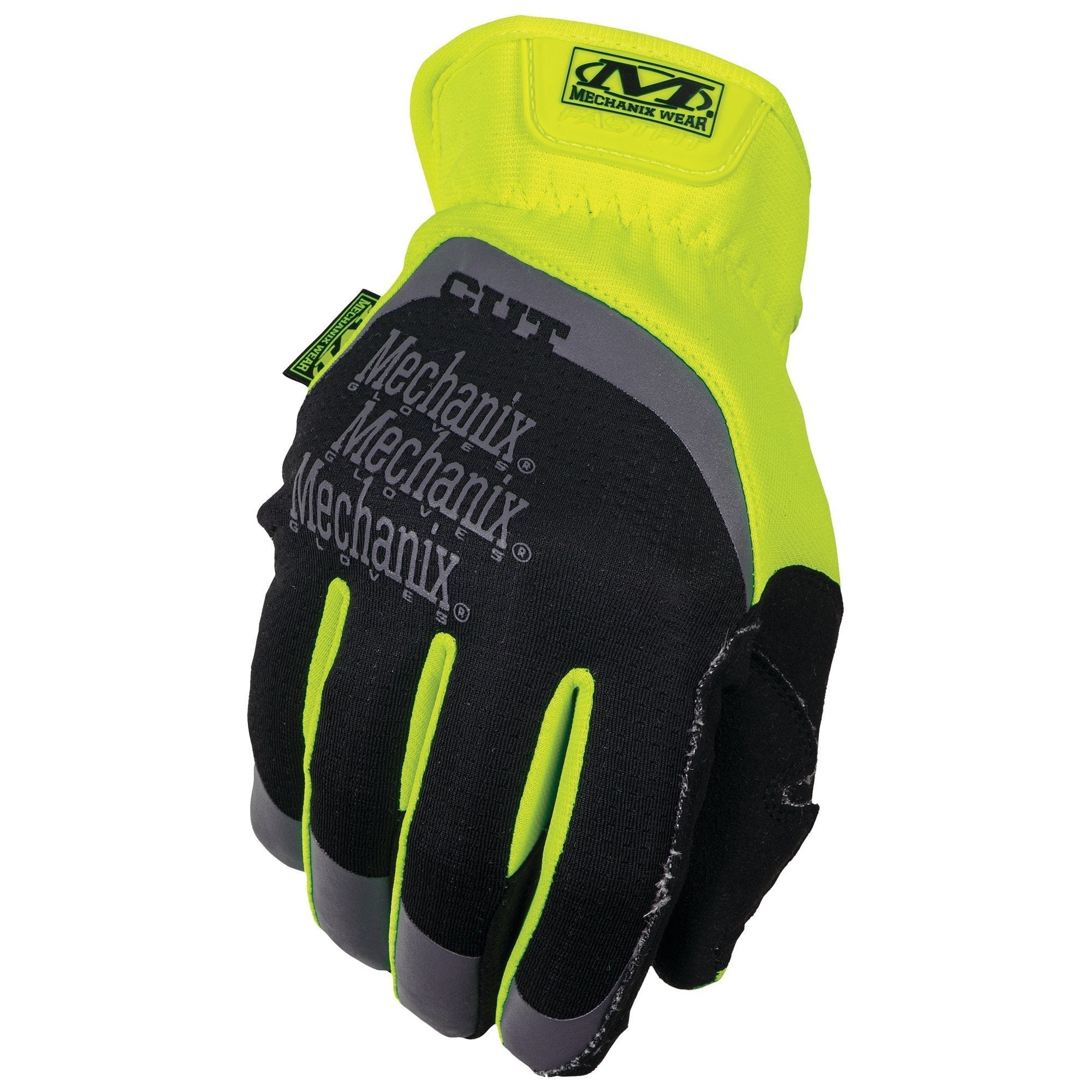 Mechanix Wear FastFit E5 Cut-Resistant Gloves Hi-Viz Yellow Small Outdoor Tactical Australia