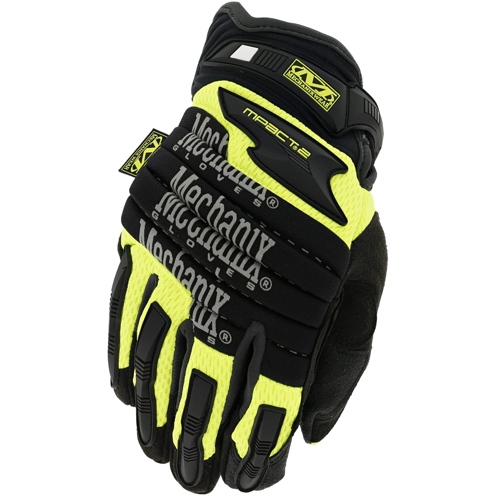 Mechanix Wear M-Pact 2 Hi-Viz Glove Flourescent Yellow Small Outdoor Tactical Australia