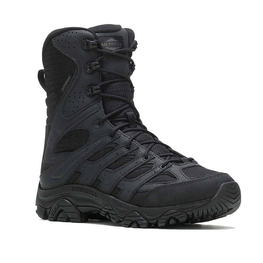 Merrell Tactical MOAB 3 Tactical Waterproof 8 Inches Side-Zip Boot Black Outdoor Tactical Australia