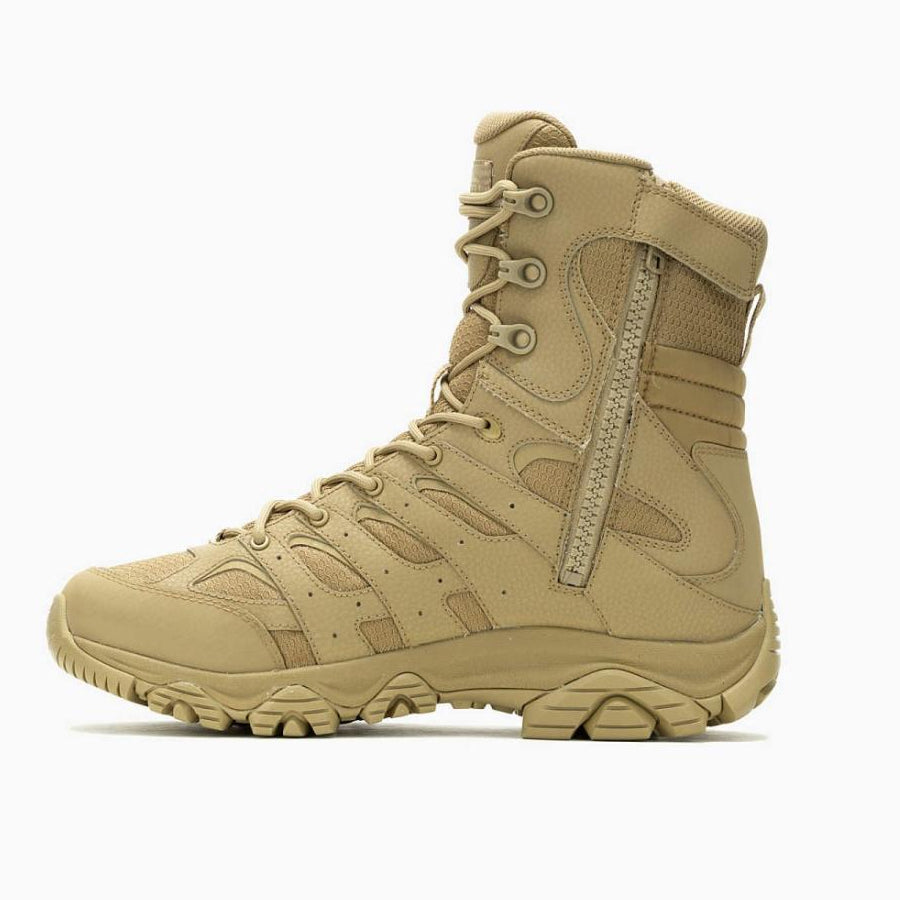 Merrell Tactical MOAB 3 Tactical Waterproof 8 Inches Side-Zip Boot Dark Coyote Outdoor Tactical Australia