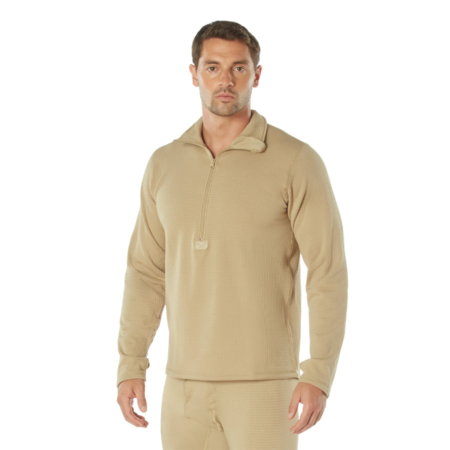 MilSpec ECWCS Gen III Midweight Underwear Top Level II Desert Sand - XL Outdoor Tactical Australia