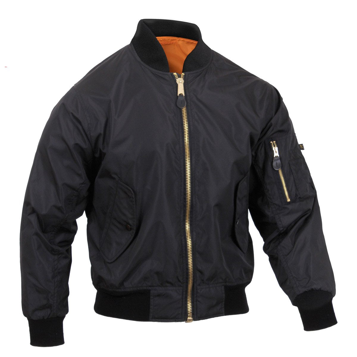 MilSpec Lightweight MA-1 Flight Jacket Black 2X-Small Outdoor Tactical Australia