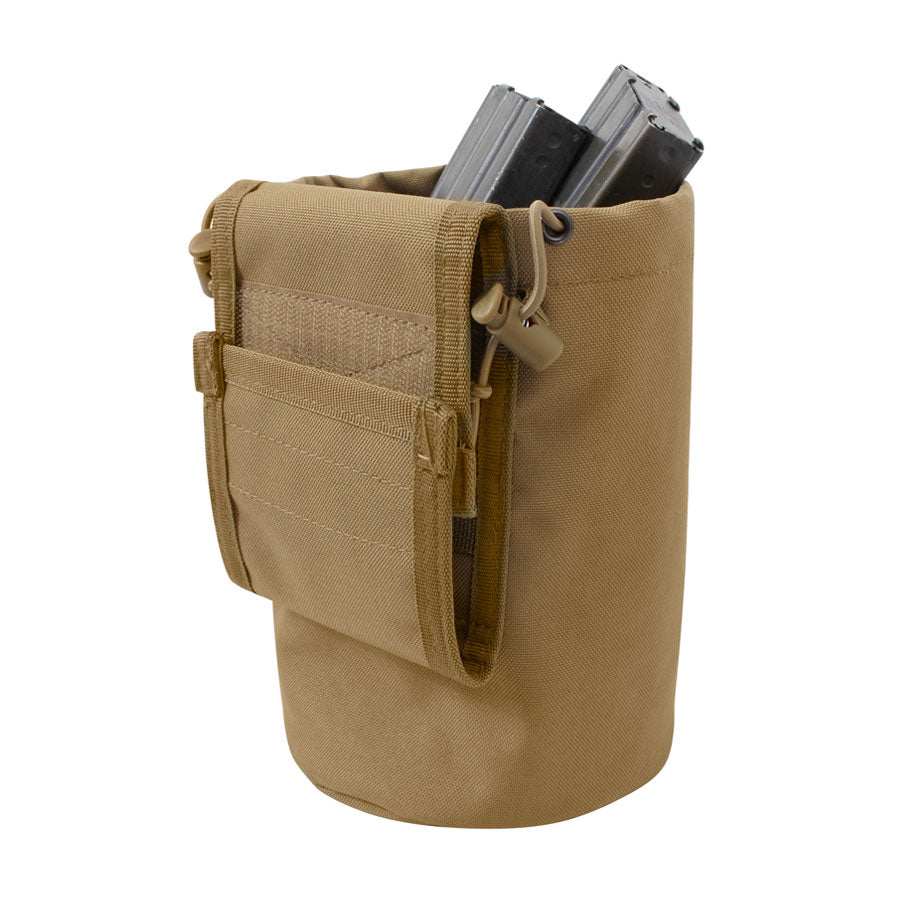 Milspec MOLLE Roll-Up Utility Dump Pouch Coyote Brown Outdoor Tactical Australia