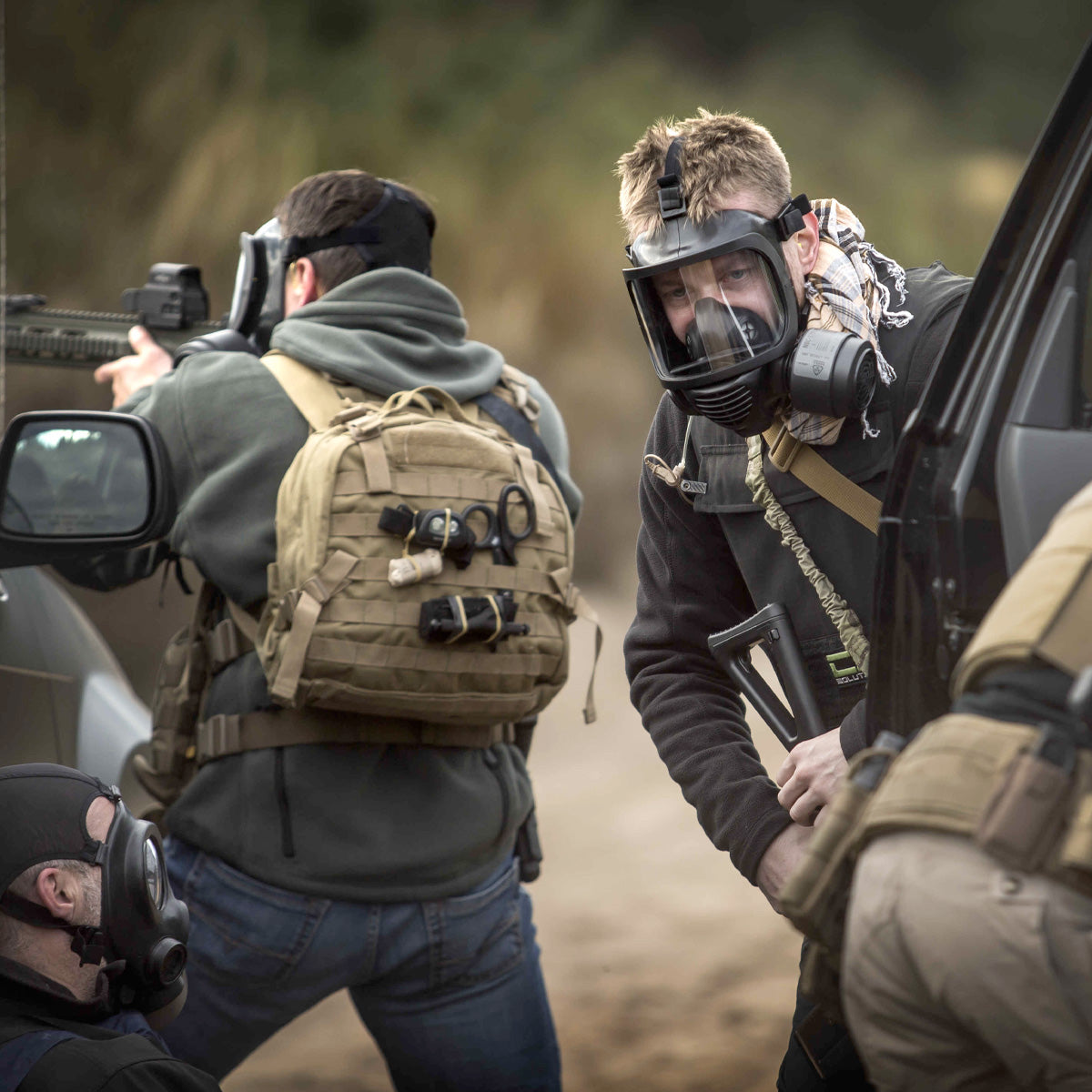 MIRA Safety CM-6M Tactical Gas Mask Full-Face Respirator for CBRN Defense Outdoor Tactical Australia