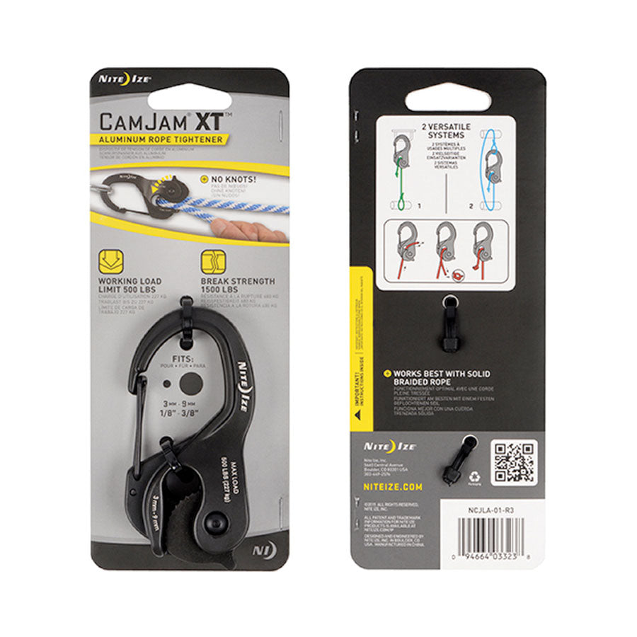 Nite Ize CamJam XT Aluminium Rope Tightener Large Outdoor Tactical Australia