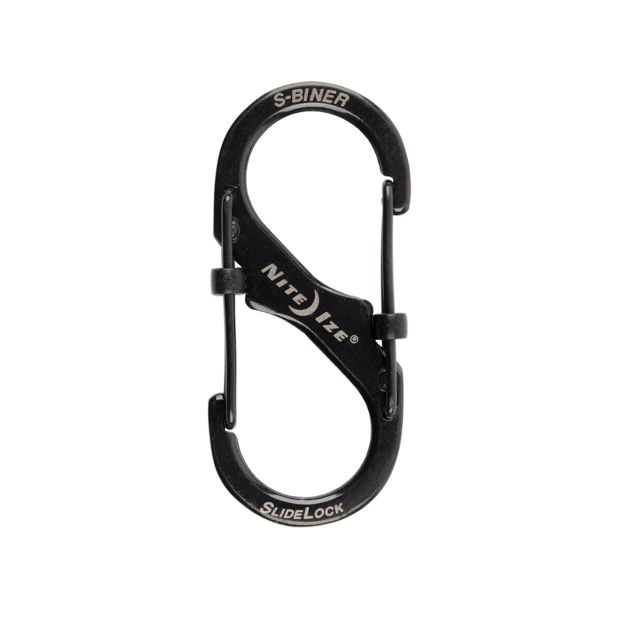 Nite-Ize S-Biner SlideLock #2 Steel Black Outdoor Tactical Australia