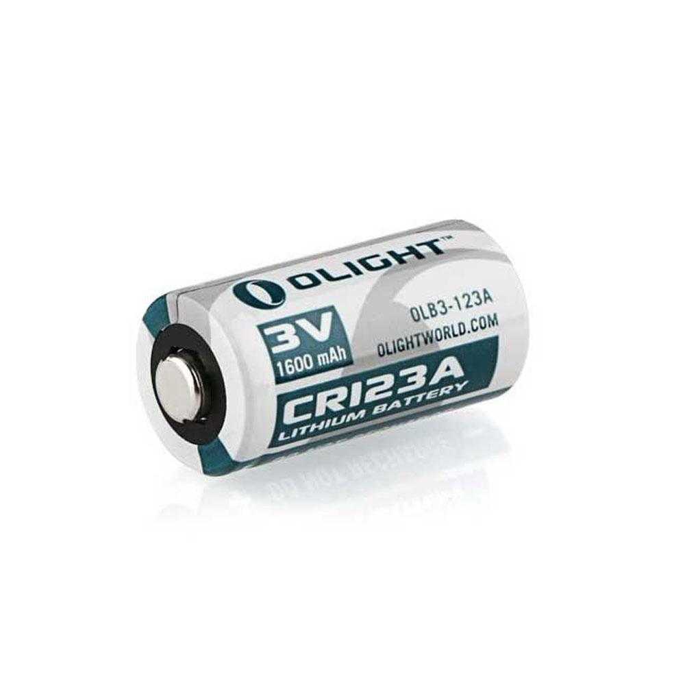 Olight 1600mAh CR123A Lithium battery OLB-CR123A Outdoor Tactical Australia