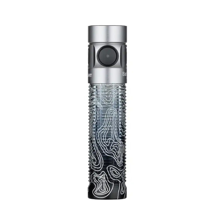 Olight Baton 3 Pro 1500 Lumens Everyday Carry Torch Silver Ridge Cool White: 5700-6700k Outdoor Tactical Australia