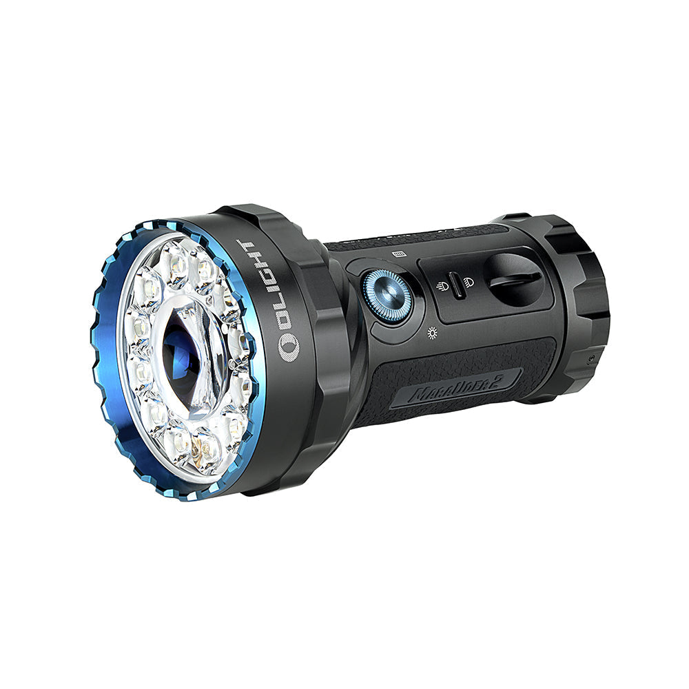 Olight Marauder 2 14,000 Lumens High Intensity LED Large Torch - BLACK Outdoor Tactical Australia