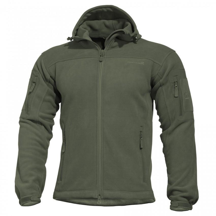 Pentagon Tactical K08026 Hercules Fleece 2.0 Jacket Olive Extra Small Outdoor Tactical Australia