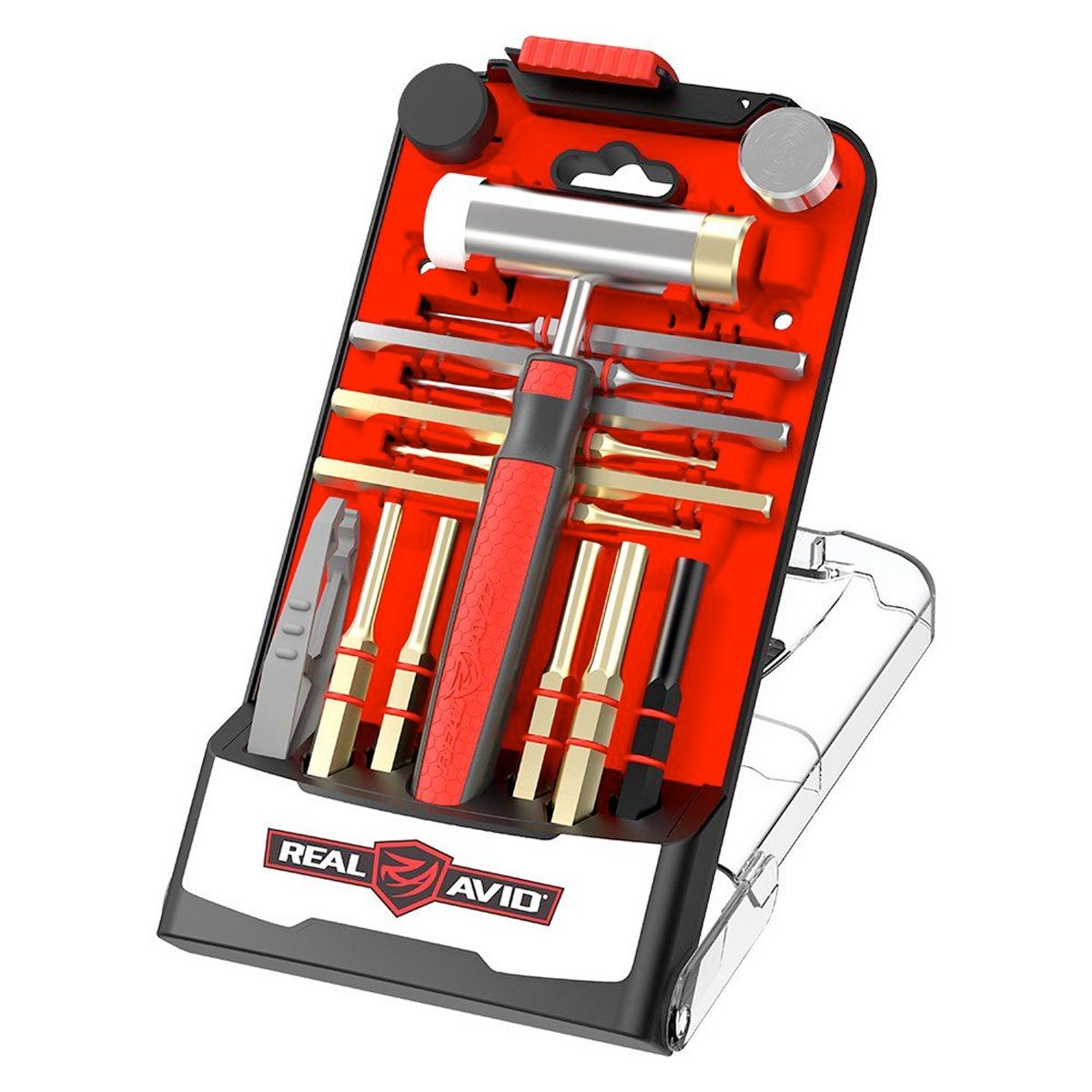 Real Avid Accu-Punch Hammer & Pin Punch Set Brass Outdoor Tactical Australia