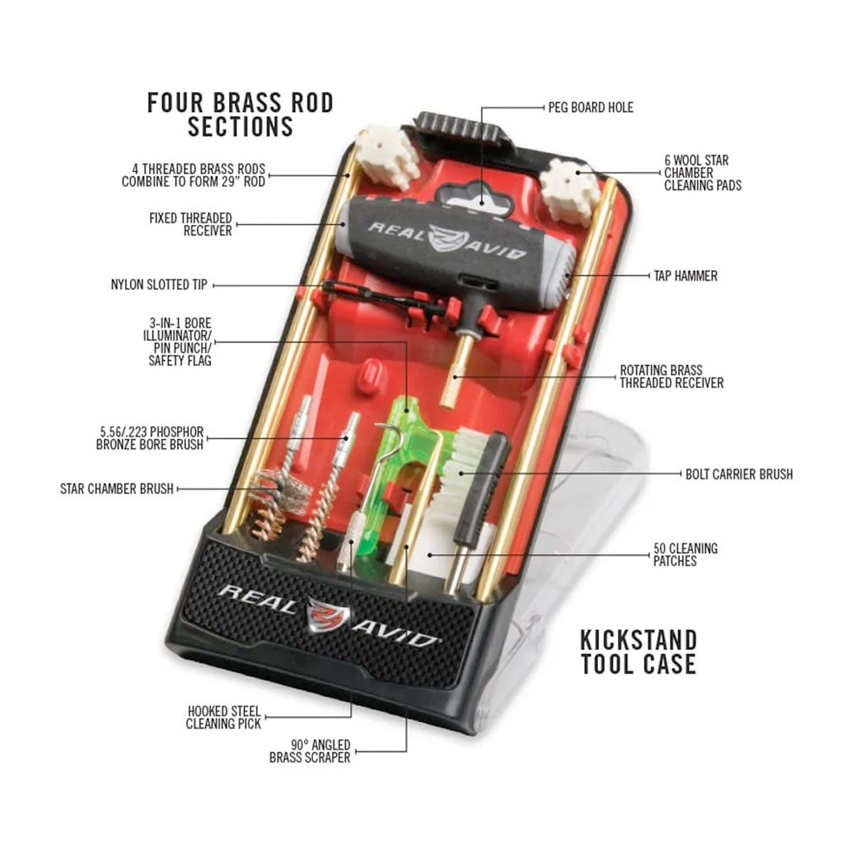Real Avid Gun Boss Pro AR15 Cleaning Kit Outdoor Tactical Australia