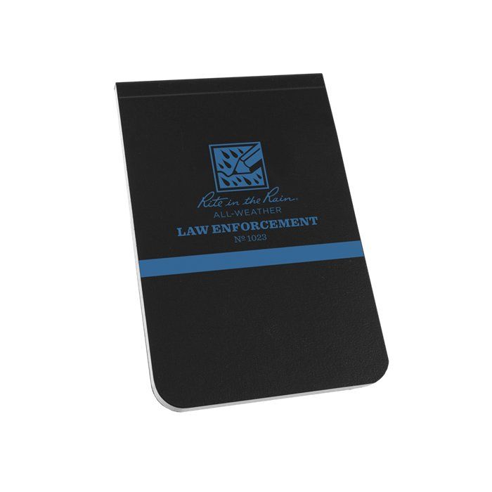 Rite in the Rain Thin Blue Line All-Weather Notebook (3.25'' x 5.25'') Outdoor Tactical Australia