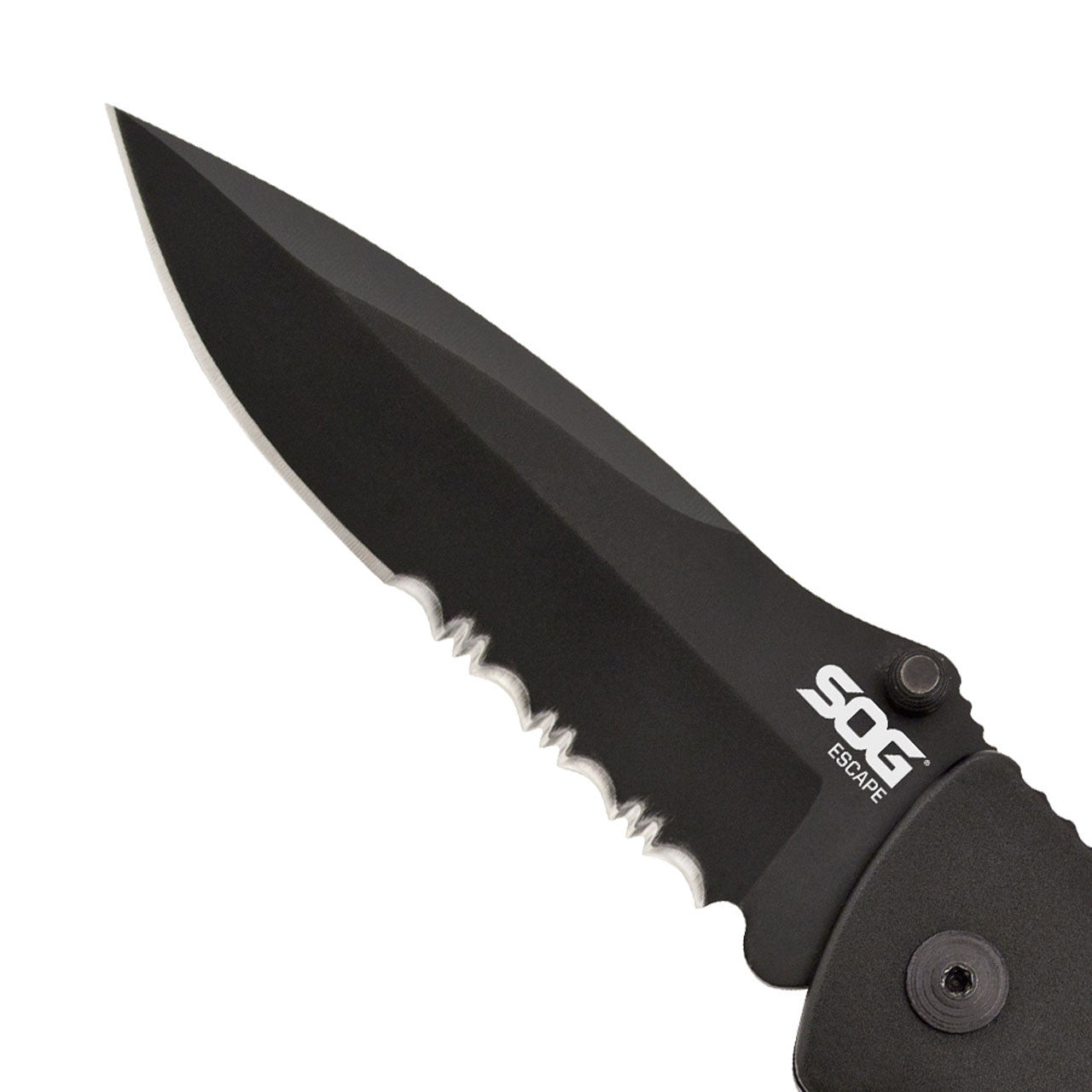 SOG Escape Bead Blast Knife and Rescue Tool Black Outdoor Tactical Australia