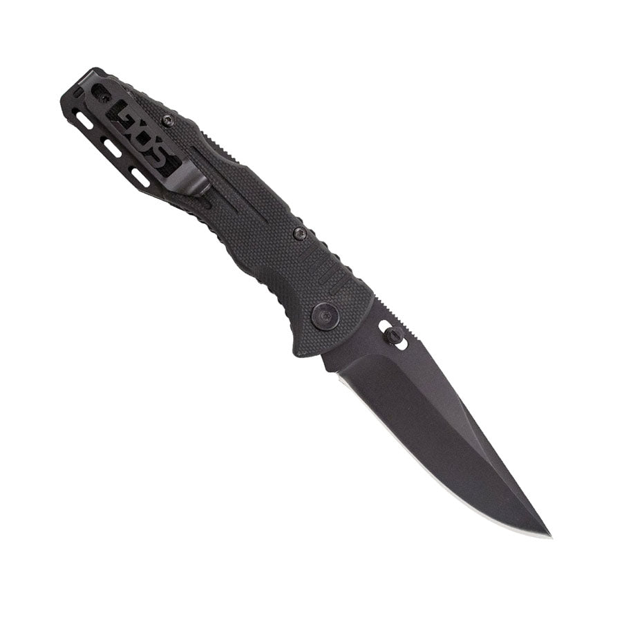 SOG Salute Mini Black Plain Edge Knife Outdoor Tactical Australia