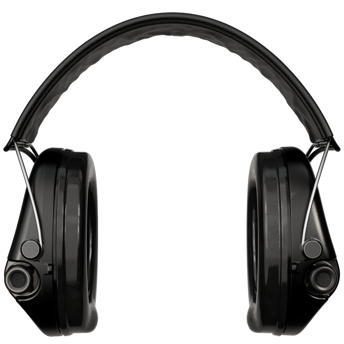 Sordin Supreme Pro-X Electronic Hearing Protection - Black Leather Headband Black Cup Colour Outdoor Tactical Australia