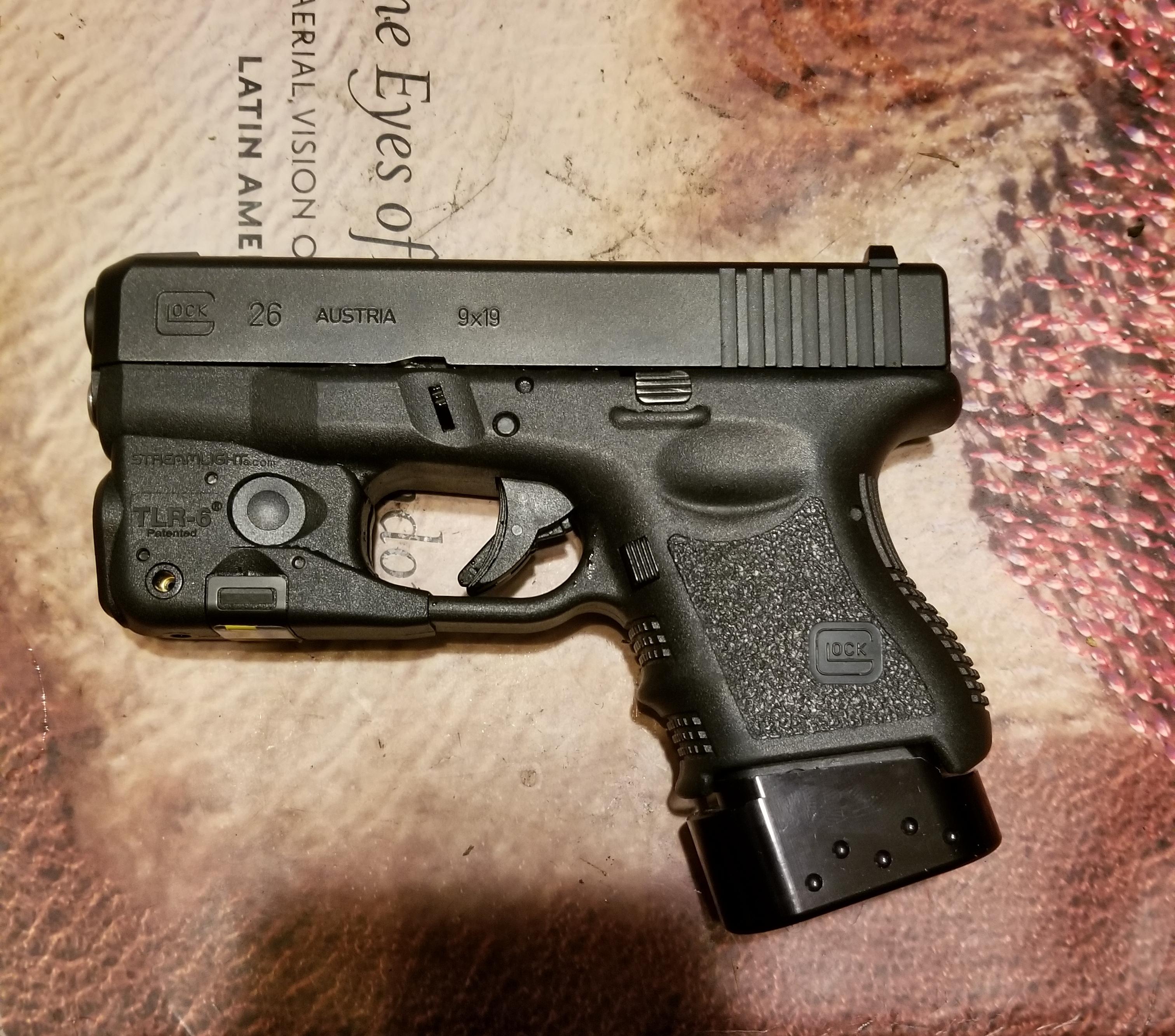 Streamlight TLR-6 for Glock 26/27/33 100-Lumens without Laser Tactical Weapon Light Outdoor Tactical Australia