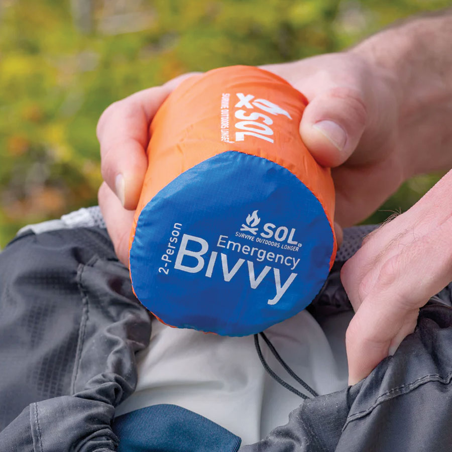 Survive Outdoors Longer SOL Emergency Bivvy XL with Rescue Whistle Outdoor Tactical Australia