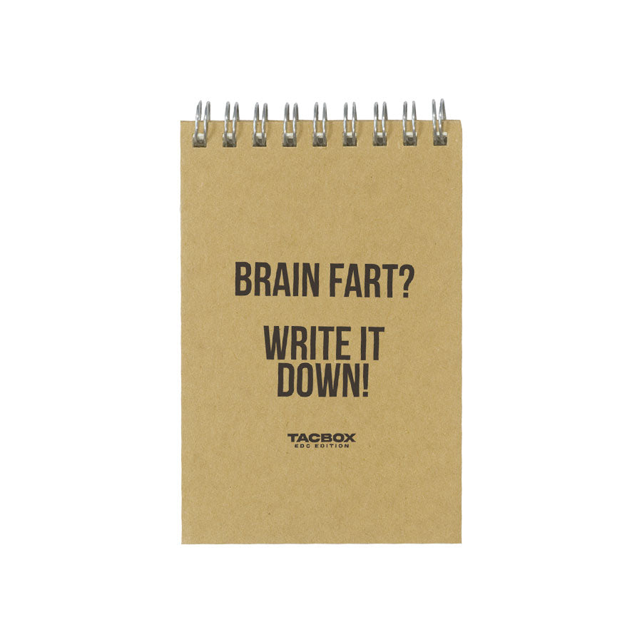 TACBOX EDC Pocket Note Pad Outdoor Tactical Australia