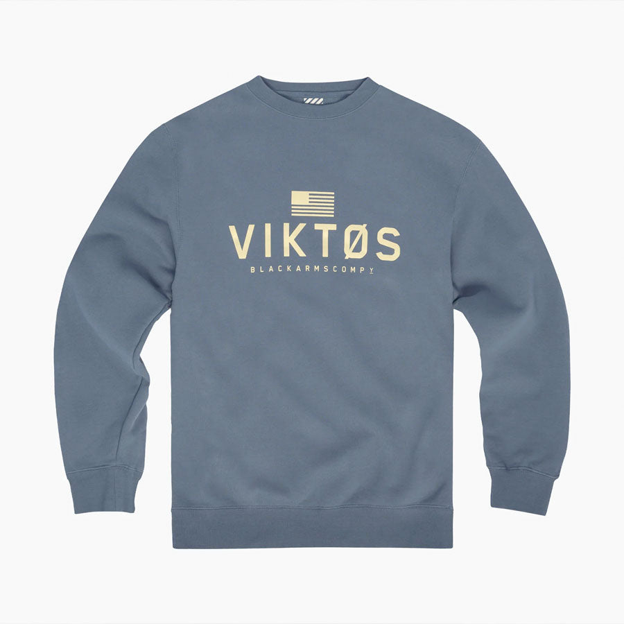 VIKTOS Archetype Crew Fleece Atlantic Small Outdoor Tactical Australia